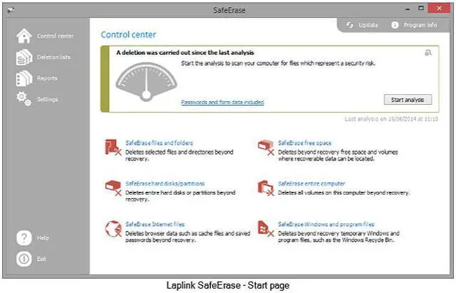 Alt view image 2 of 2 - Laplink SafeErase 8 - 32 bit