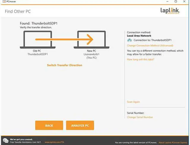 Alt view image 2 of 7 - Laplink PCmover Express v11 - 2 Use