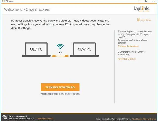 Alt view image 7 of 7 - Laplink PCmover Express v11 - 2 Use