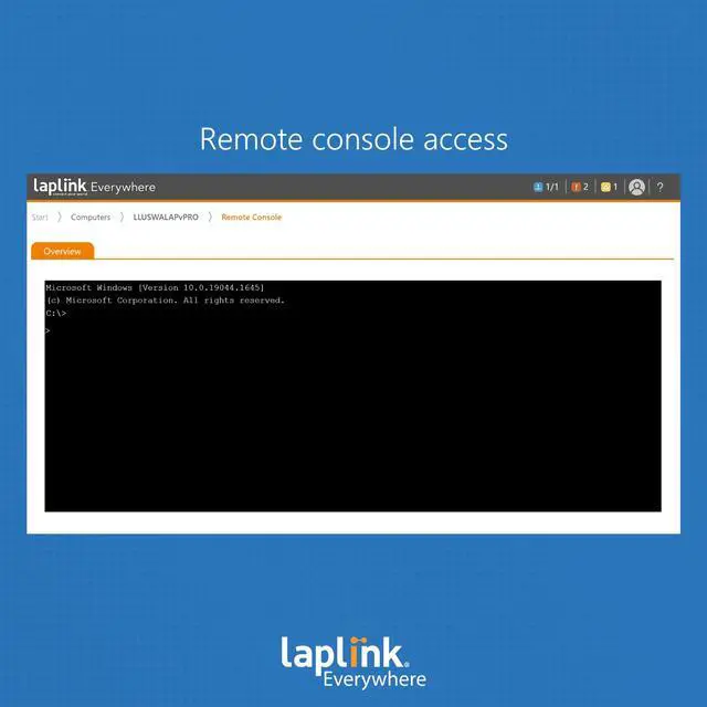Alt view image 9 of 10 - Laplink Everywhere | Basic license | Remote management of 10 devices for 24 Months