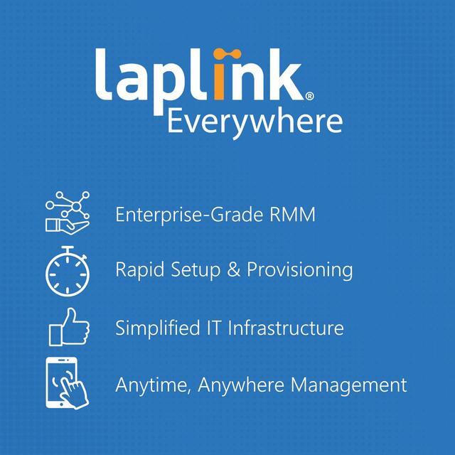 Alt view image 3 of 10 - Laplink Everywhere | Premium license | Remote management of 5 devices for 24 Months