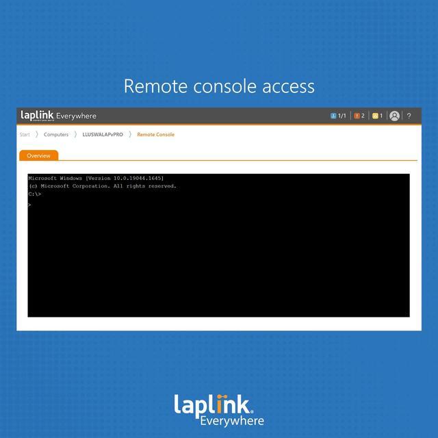 Alt view image 9 of 10 - Laplink Everywhere | Premium license | Remote management of 5 devices for 24 Months