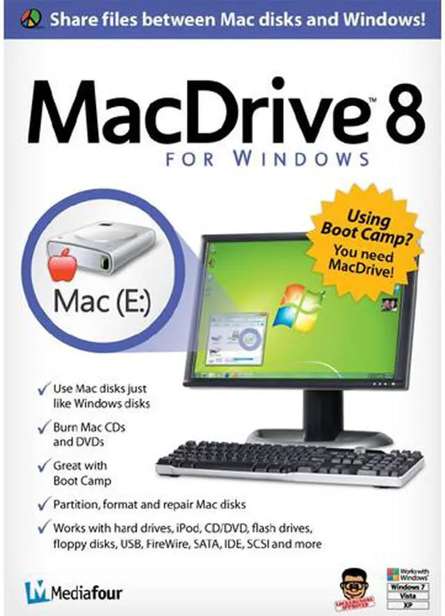 Main image of Mediafour Macdrive 8 For Windows