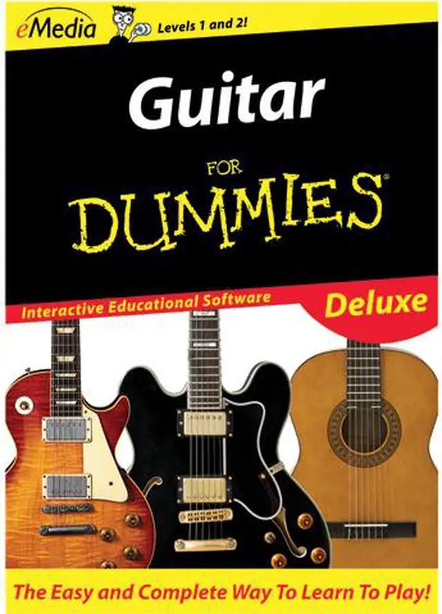 Main image of eMedia Guitar For Dummies Deluxe (Windows) - Download