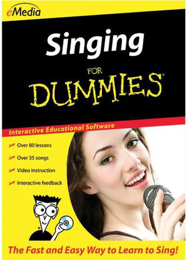 Main image of eMedia Singing For Dummies (Windows) - Download