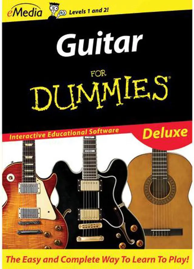 Main image of eMedia Guitar For Dummies Deluxe (Mac) - Download