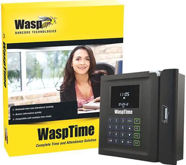 Main image of Wasp WaspTime v7 Professional with Barcode Time Clock