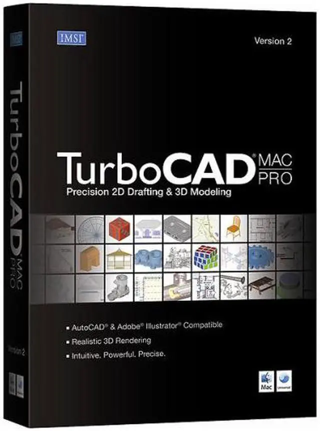 Main image of IMSI TurboCAD Mac Pro 2D/3D v2.0