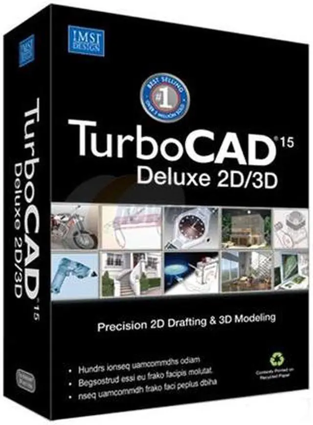 Main image of IMSI TurboCAD Deluxe 15