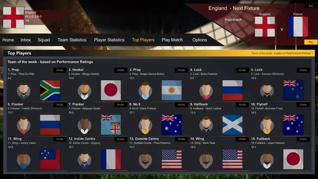 Alt view image 10 of 13 - Rugby Champions - PC [Steam Online Game Code]