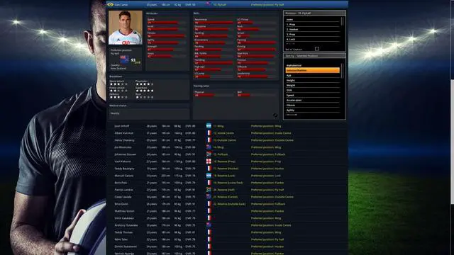 Alt view image 4 of 12 - National Rugby Manager - PC [Steam Online Game Code]