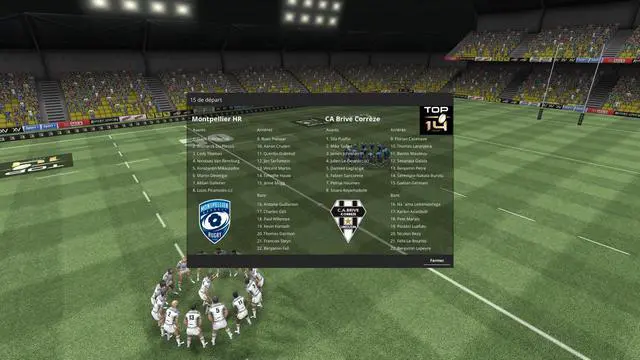 Alt view image 5 of 12 - National Rugby Manager - PC [Steam Online Game Code]