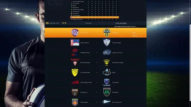 Alt view image 7 of 12 - National Rugby Manager - PC [Steam Online Game Code]