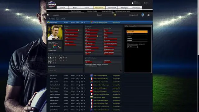 Alt view image 10 of 12 - National Rugby Manager - PC [Steam Online Game Code]