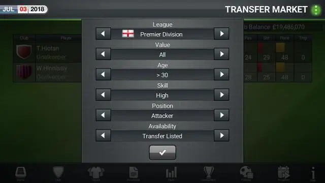 Alt view image 7 of 11 - Football Director 2019 - PC [Steam Online Game Code]