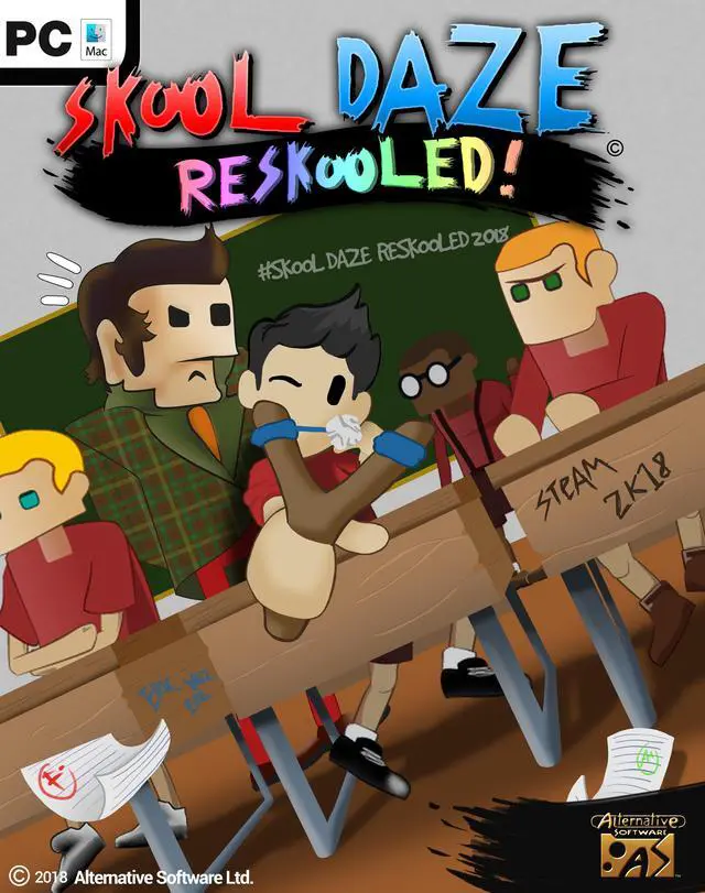 Main image of Skool Daze Reskooled - PC [Steam Online Game Code]