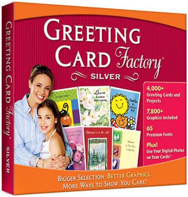 Main image of Nova Development Greeting Card Factory Silver