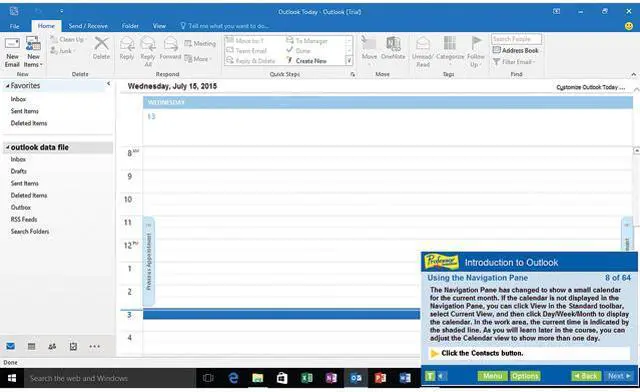 Alt view image 6 of 13 - Individual Software Professor Teaches Office 2016 & Windows - Download