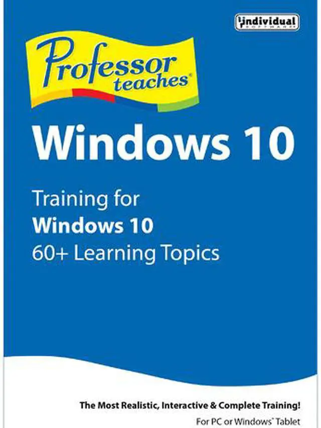 Main image of Individual Software Professor Teaches Windows 10 - Download