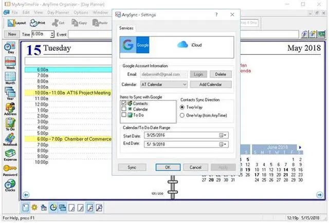 Alt view image 3 of 7 - Individual Software AnyTime Organizer Deluxe 16 - Download