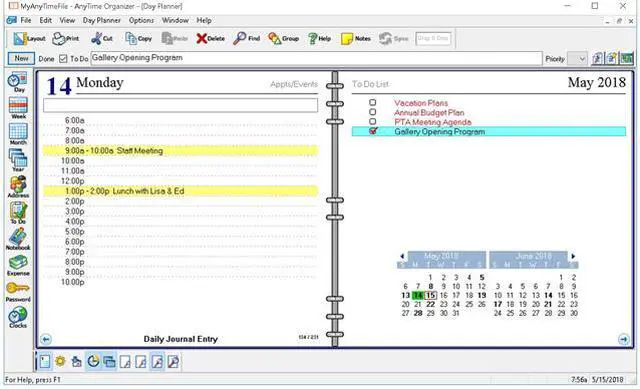 Alt view image 4 of 7 - Individual Software AnyTime Organizer Deluxe 16 - Download