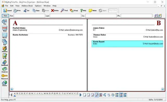 Alt view image 3 of 6 - Individual Software AnyTime Organizer Standard 16 - Download