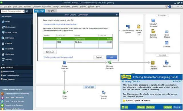 Alt view image 2 of 7 - Individual Software Professor Teaches QuickBooks 2020 - Download