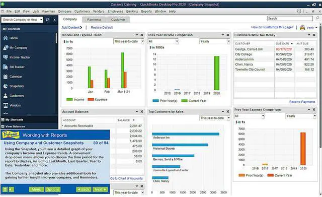 Alt view image 4 of 7 - Individual Software Professor Teaches QuickBooks 2020 - Download