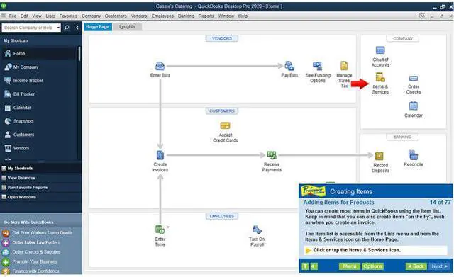 Alt view image 5 of 7 - Individual Software Professor Teaches QuickBooks 2020 - Download