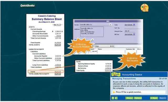 Alt view image 7 of 7 - Individual Software Professor Teaches QuickBooks 2020 - Download