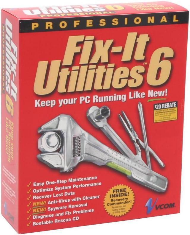 Main image of VCOM Fix-It Utilities Professional 6