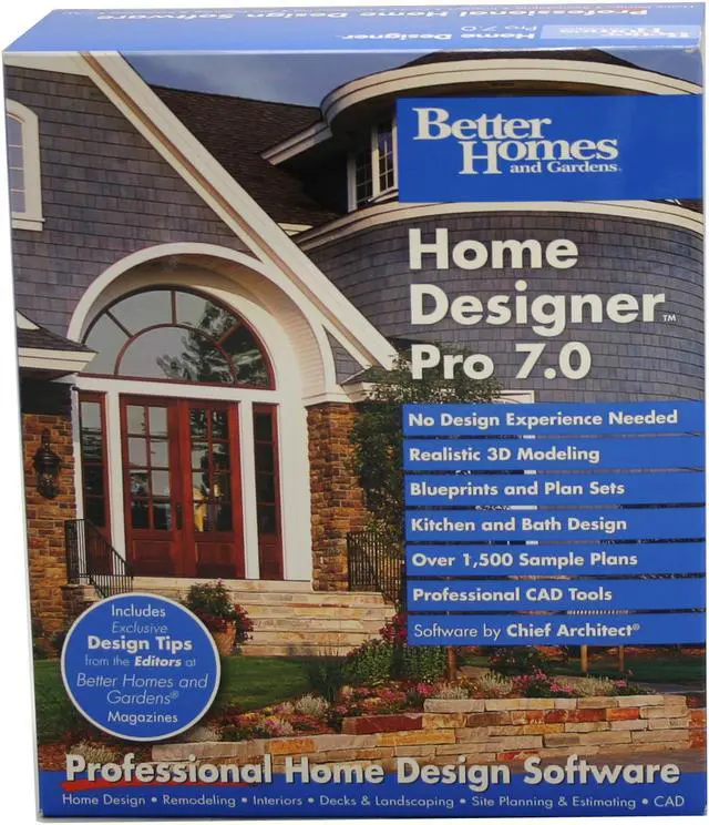 Main image of Better Homes and Gardens Home Designer Pro 7.0