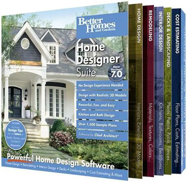 Main image of Better Homes and Gardens Home Designer Suite 7.0