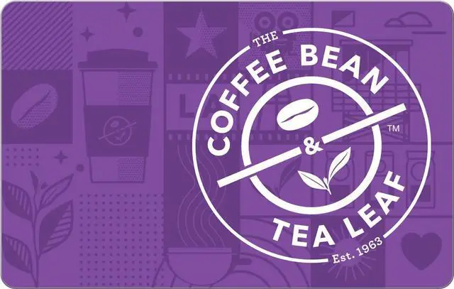Main image of The Coffee Bean & Tea Leaf $25 Gift Card (Email Delivery)