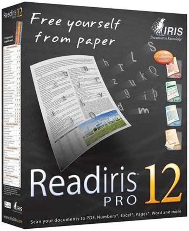 Main image of I.R.I.S Readiris Pro v.12.0 For Mac