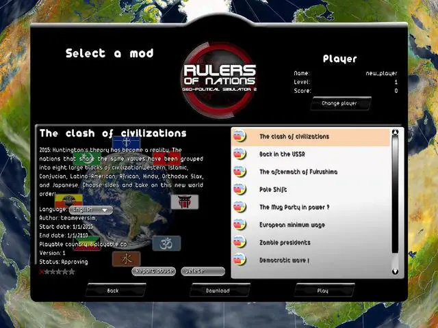 Alt view image 5 of 6 - Modding Tool add-on for Rulers of Nations - PC [Online Game Code]