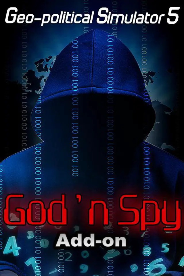 Main image of God'n Spy Add-on - Geo-Political Simulator 5 - PC [Steam Online Game Code]