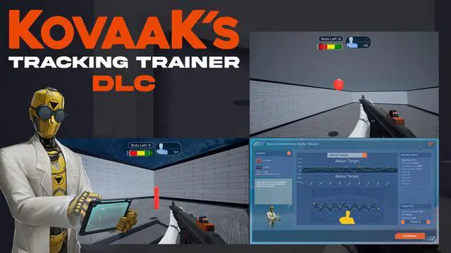 Alt view image 10 of 10 - KovaaK’s Tracking Trainer DLC - PC [Steam Online Game Code]