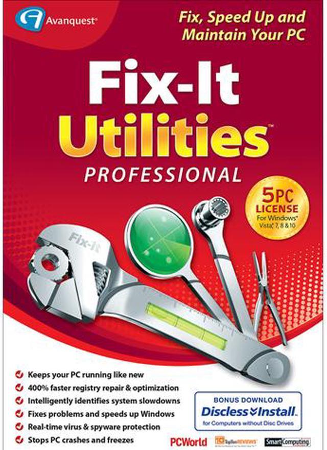 Avanquest Fix-It Utilities Pro 15 - Download - Newegg.Com