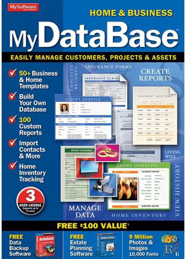 Main image of Avanquest MyDatabase Home & Business - Download
