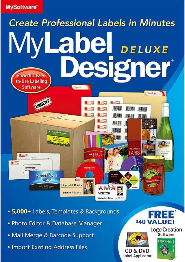 Main image of Avanquest MyLabel Designer Deluxe - Download