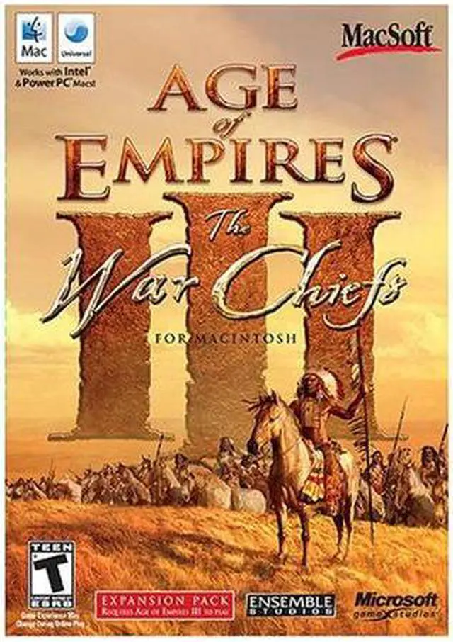 Main image of Age of Empires III: The War Chiefs Expansion Pack - Mac Game