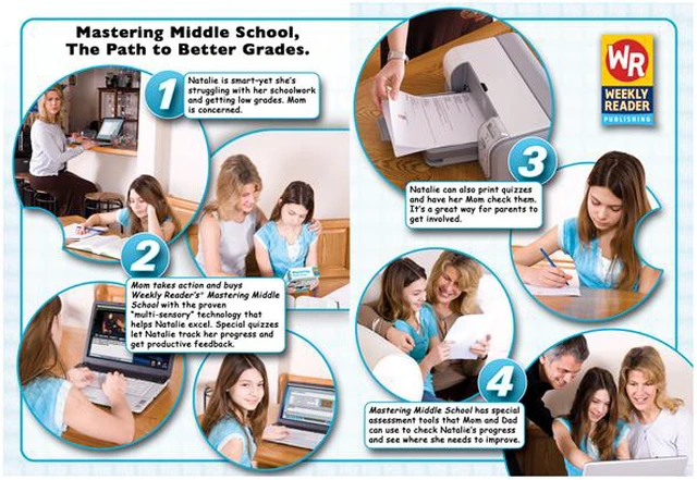 Alt view image 3 of 5 - FOGWARE Weekly Reader Learning System Mastering Middle School 2009