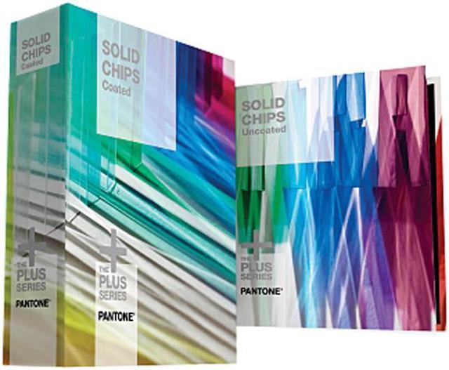 PANTONE PLUS SERIES SOLID CHIPS Coated & Uncoated (2 BOOK SET