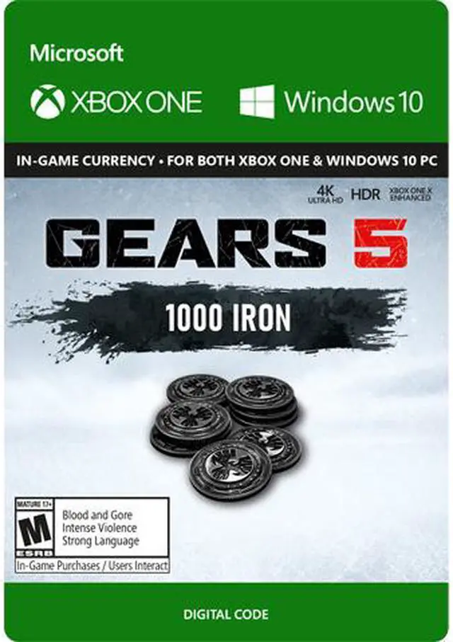 Main image of Gears 5: 1,000 Iron Xbox One / Windows 10 [Digital Code]
