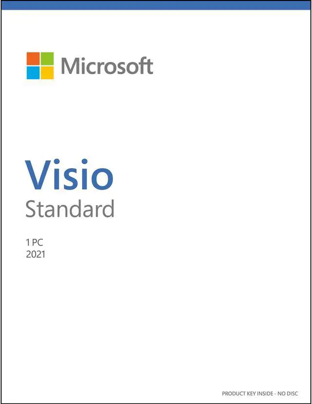Main image of Microsoft Visio Standard 2021 / Windows 10 - Download - 1PC