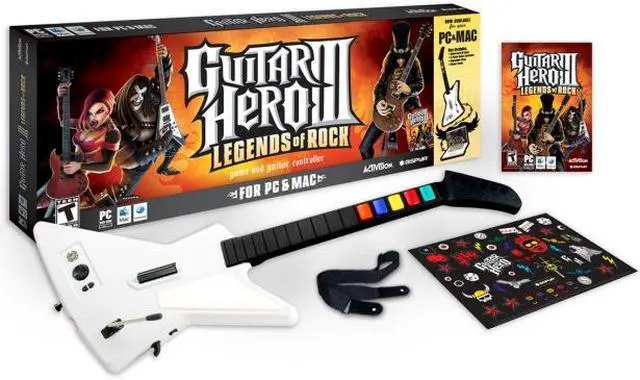 Alt view image 3 of 8 - Guitar Hero 3 with Guitar PC Game