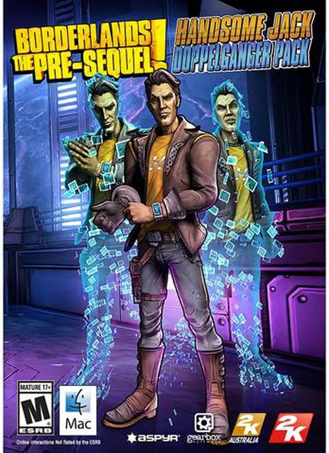 Main image of Borderlands: The Pre-Sequel Handsome Jack Pack for Mac [Online Game Code]