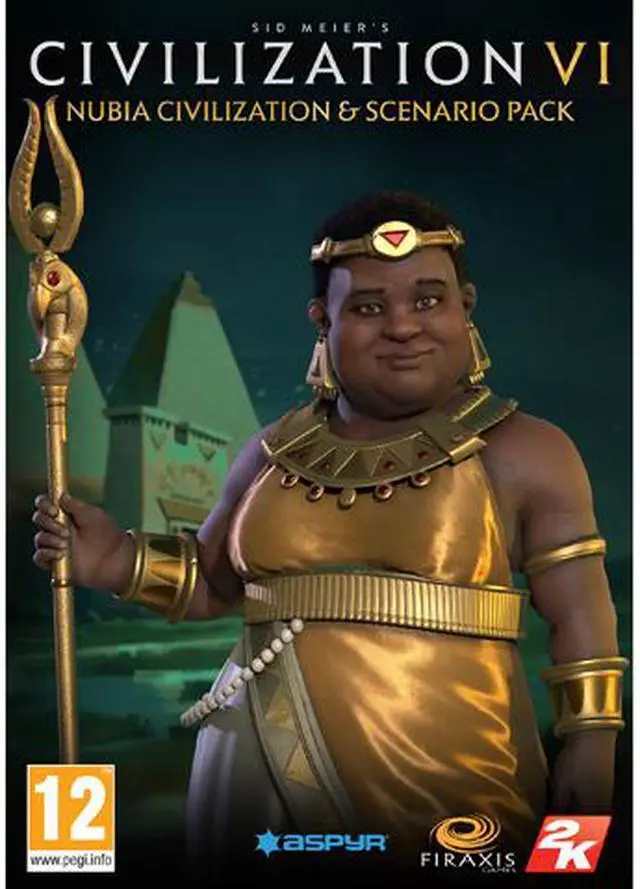 Main image of Sid Meier's Civilization VI - Nubia Civilization & Scenario Pack [Online Game Code]