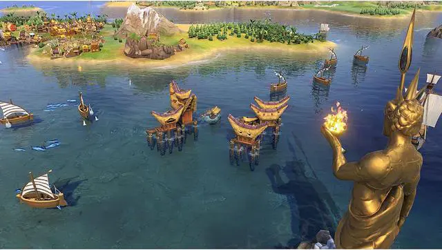 Alt view image 3 of 6 - Sid Meier's Civilization VI - Khmer and Indonesia Civilization & Scenario Pack (MAC) [Online Game Code]
